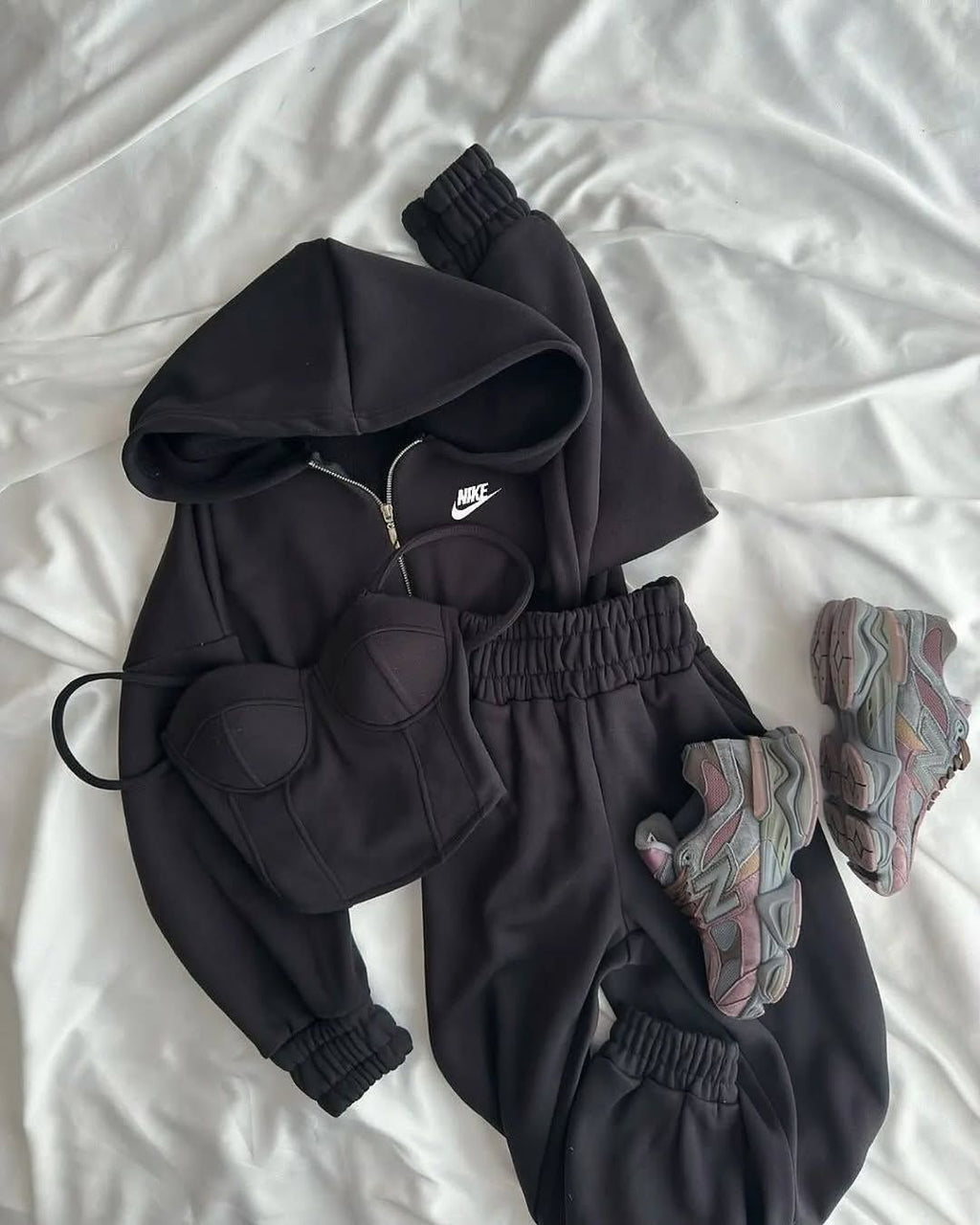 Nike 3-teiliges Set für Damen in Schwarz